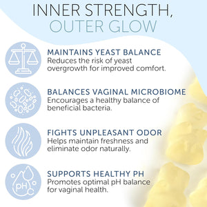 Vaginal Probiotics pH Balance Gummies