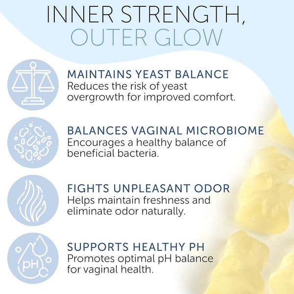 Vaginal Probiotics pH Balance Gummies