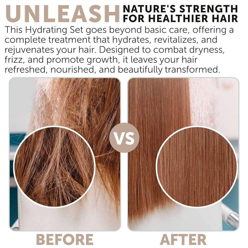 34 OZ Hydrating Shampoo & Conditioner Set