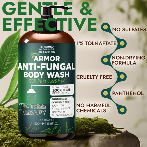 Terramed Just Think Comfort Antifungal Body Wash