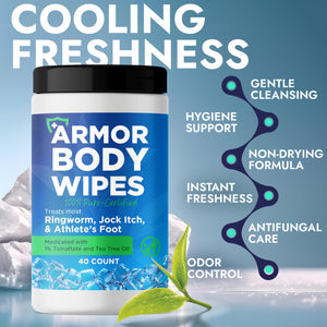 Body wipes for men and women