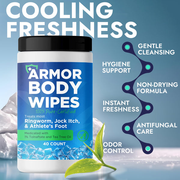 Body wipes for men and women