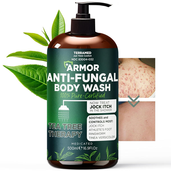 Antifungal Body Wash with Tea Tree Oil