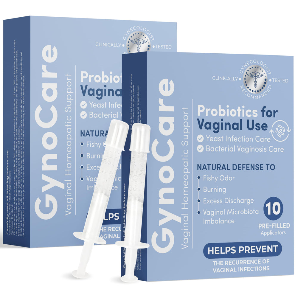 Vaginal Probiotic Gel | Yeast Infection & BV Treatment for Women | for Vaginal Odor Elimination & Vaginal Health | Probiotic Formula, Balance Active pH, Prevent Infections | 10 Pre-Filled Applicators