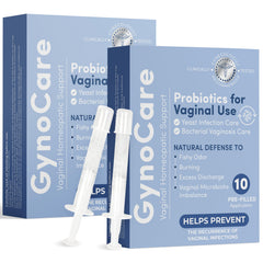 Vaginal Probiotic Gel | Yeast Infection & BV Treatment for Women | for Vaginal Odor Elimination & Vaginal Health | Probiotic Formula, Balance Active pH, Prevent Infections | 10 Pre-Filled Applicators