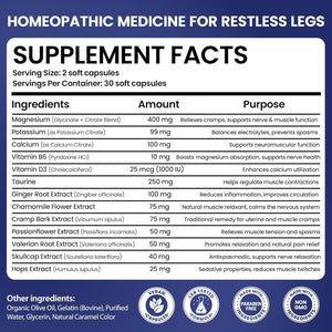 Magnesium Leg Comfort Support Pills