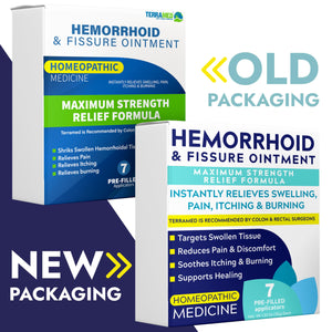 Hemorrhoid Treatment | Hemorrhoid & Fissure Ointment | 7 Pre-Filled Applicators | Fast & Effective | Hemorrhoids Treatment for Relief of Pain, Swelling, Discomfort & Itching