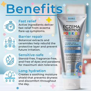 Rida Hair Research Institute Eczema Cream with Colloidal Oatmeal