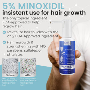5% Minoxidil for Men Hair Regrowth Spray