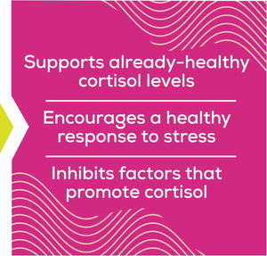 Cortisol Supplements for Women with Ashwagandha, Rhodiola & L-Theanine