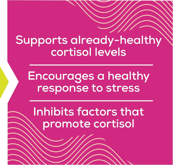 Cortisol Supplements for Women with Ashwagandha, Rhodiola & L-Theanine
