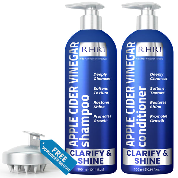 Hydrating Shampoo & Conditioner Set for Dry, Damaged & Fine Hair | Strengthen Hair Roots for Thicker, Stronger Hair, Nourishes Scalp, Reduces Breakage