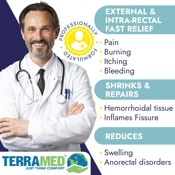 Hemorrhoid Treatment | Hemorrhoid & Fissure Ointment | 7 Pre-Filled Applicators | Fast & Effective | Hemorrhoids Treatment for Relief of Pain, Swelling, Discomfort & Itching