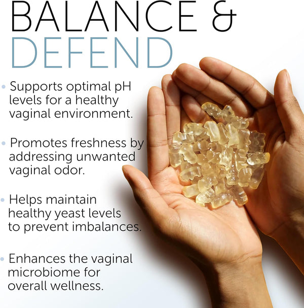 Vaginal Probiotics pH Balance Gummies