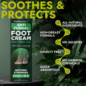 Foot Cream with Tea Tree Oil