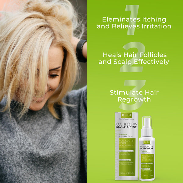 Folliculitis Shampoo | Antifungal Shampoo for Seborrheic Dermatitis, Scalp Psoriasis & Dandruff | Soothes Itchy, Dry Scalp | Cleanses, Exfoliates & Removes Build-Up | Reactivates Hair Follicles