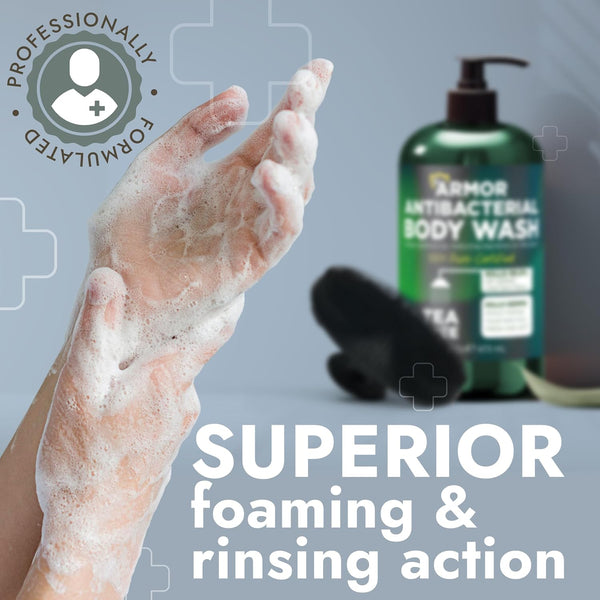 Antibacterial Body Wash with Tea Tree Oil