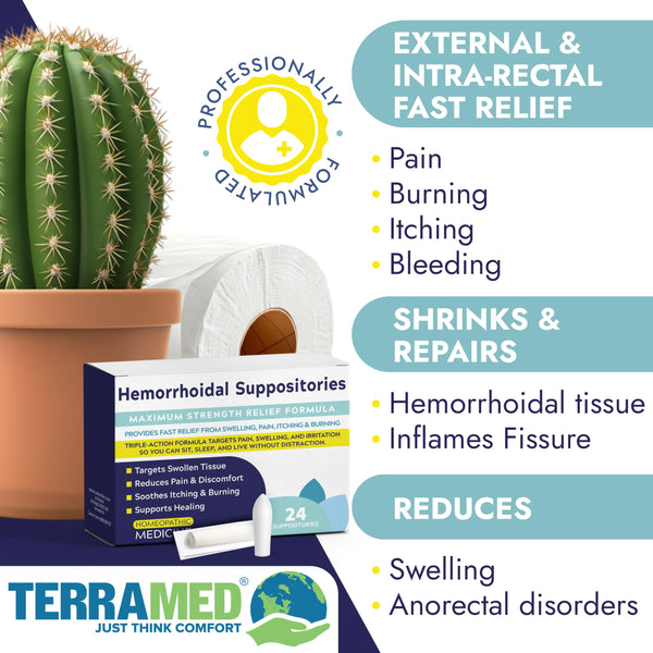 Hemorrhoid Treatment | Hemorrhoid & Fissure Ointment | 7 Pre-Filled Applicators | Fast & Effective | Hemorrhoids Treatment for Relief of Pain, Swelling, Discomfort & Itching