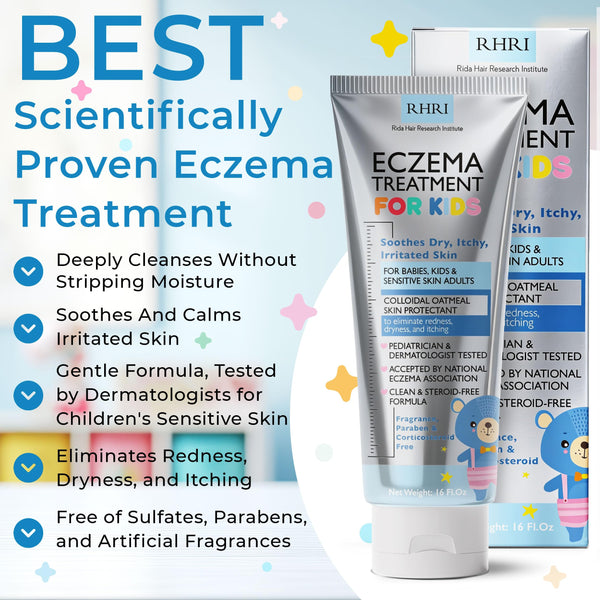 Rida Hair Research Institute Eczema Cream with Colloidal Oatmeal