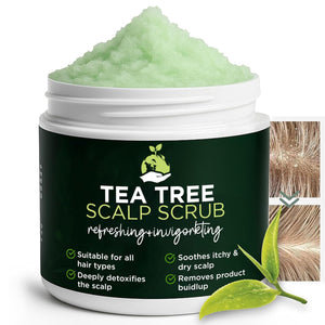 Tea Tree Scalp Scrub for Itchy & Dry Scalp