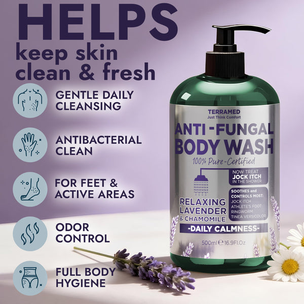 Terramed Just Think Comfort Antifungal Body Wash
