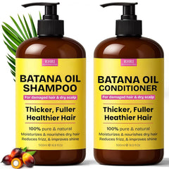 Batana Oil Shampoo and Conditioner Set