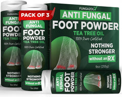 Antifungal Foot Powder with Miconazole Nitrate 2% & Tea Tree Oil