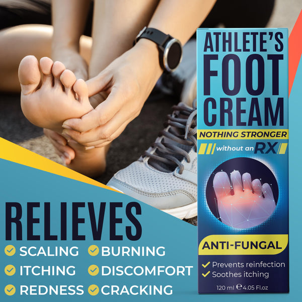 Terramed Just Think Comfort Athlete’s Foot Treatment with Tea Tree Oil | Antifungal Treatment for Athlete’s Foot, Jock Itch, Ringworm