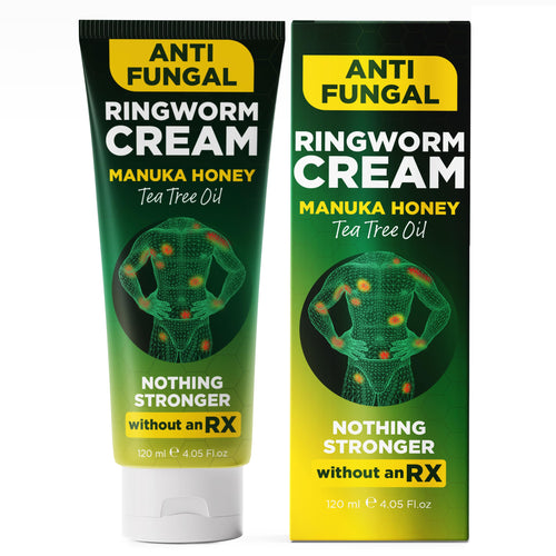 Terramed Just Think Comfort Ringworm Treatment for Humans | Relieves Jock Itch, Body Acne, Itchy Irritated Skin, Body Odor & Insect Bites