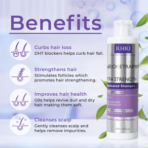 Anti Fungal Shampoo for Men & Women | Anti Dandruff, Medicated, Folliculitis Shampoo for Dry Scalp, Psoriasis, Ringworm | for Itchy, Flaky & Irritated Scalp | No Paraben & Sulphate | w/Scrubber Brush