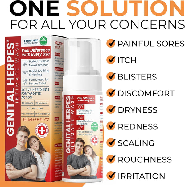Genital Herpes Intimate Wash