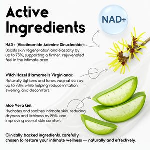 Pharmlitalia Vaginal Tightening Gel for Intimate Hydration & Rejuvenation - Natural Tightening Support for Vaginal Health - Feminine Care Gel for Dryness, Firmness & Moisture Balance