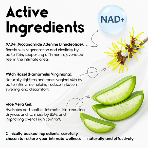 Pharmlitalia Vaginal Tightening Gel for Intimate Hydration & Rejuvenation - Natural Tightening Support for Vaginal Health - Feminine Care Gel for Dryness, Firmness & Moisture Balance