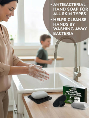 Antibacterial Soap + Case