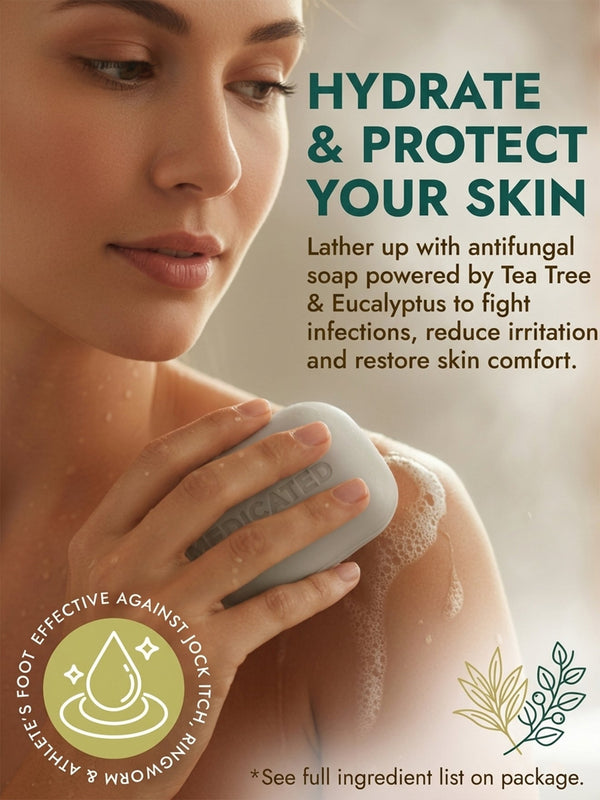 Antifungal Soap + Scrubber