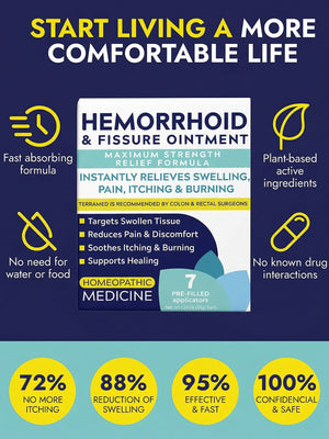 Hemorrhoid & Fissure Treatment 7 Applicators