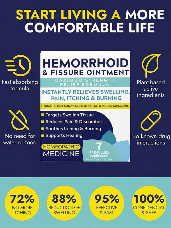 Hemorrhoid & Fissure Treatment 7 Applicators