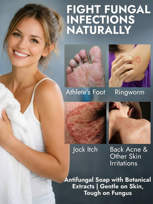Citrus Antifungal Soap + Case