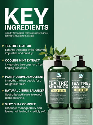 Tea Tree Shampoo & Conditioner