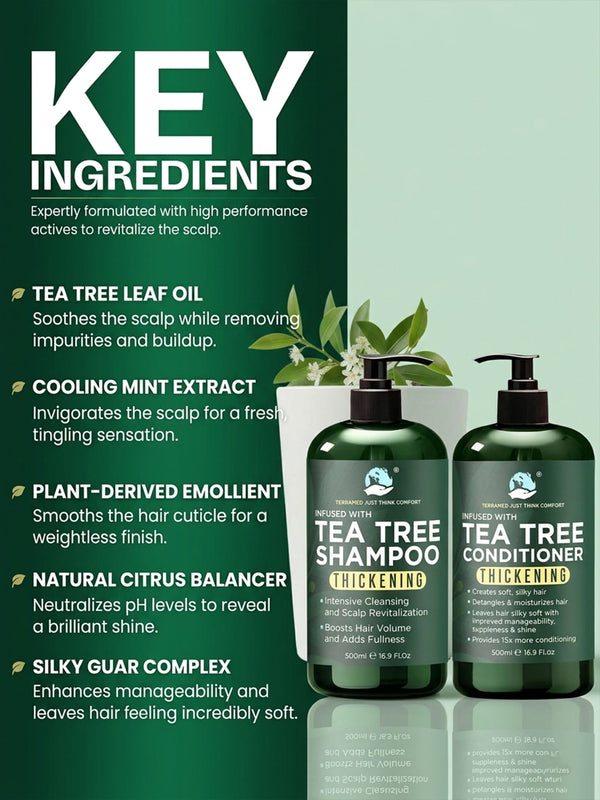 Tea Tree Shampoo & Conditioner