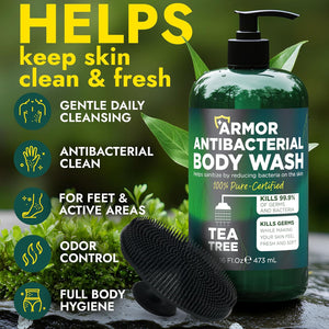 Antibacterial Body Wash with Tea Tree Oil