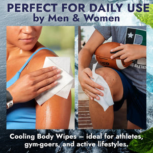 Body wipes for men and women