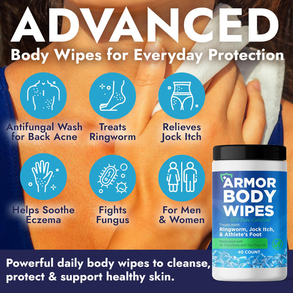 Body wipes for men and women