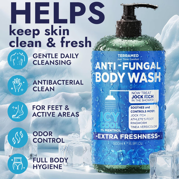 Terramed Just Think Comfort Antifungal Body Wash