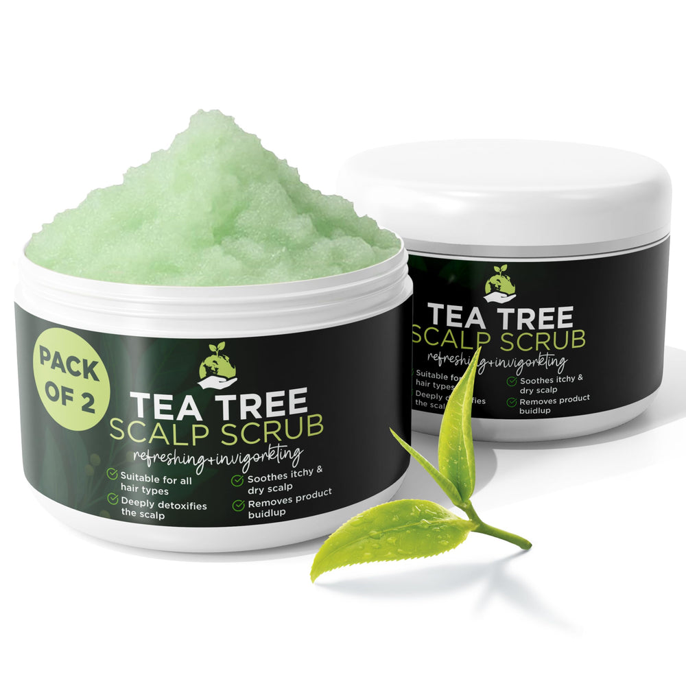 Tea Tree Scalp Scrub for Itchy & Dry Scalp