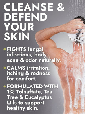 Antifungal Soap + Scrubber