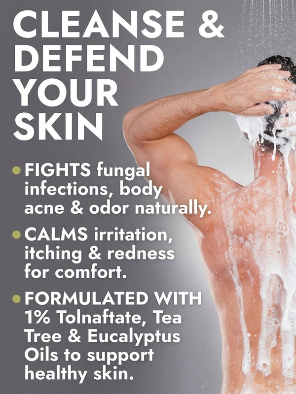 Antifungal Soap + Scrubber