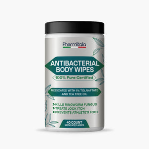Medicated Antifungal Body Wipes for Ringworm, Jock Itch & Athlete’s Foot