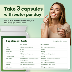 14 Day Gut Cleanse | Aloe Colon Complex