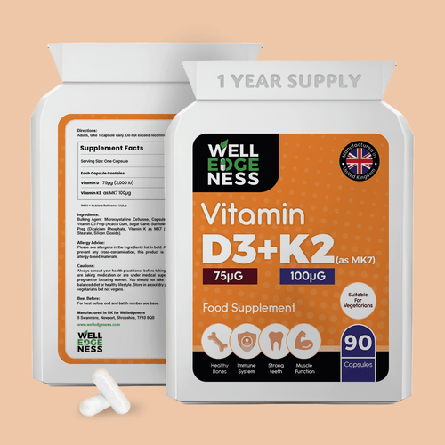 Vitamin D3+K2 Capsules
